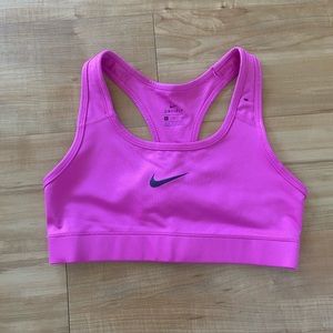 Fuchsia Nike Sports Bra